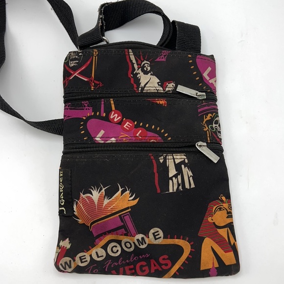 B0004 womens Las Vegas cross over body bag - Picture 3 of 5